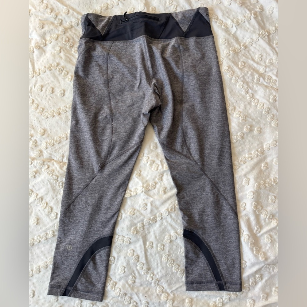 Lululemonn capri in gray size 8.